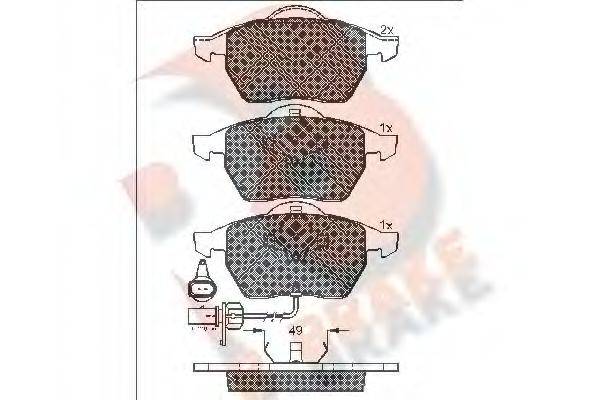 R BRAKE RB1384