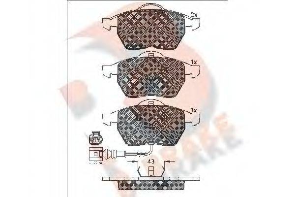 R BRAKE RB1396
