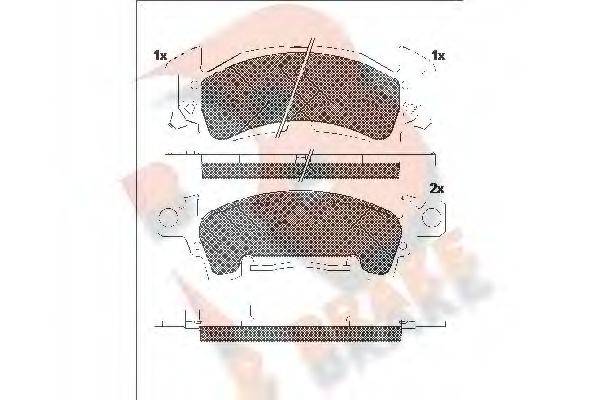 R BRAKE RB1415