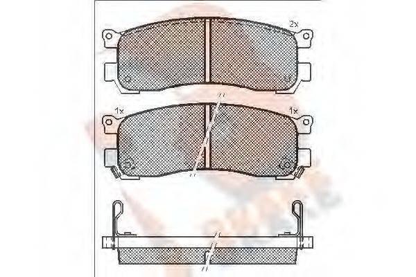 R BRAKE RB1418