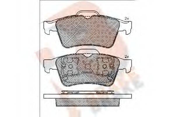 R BRAKE RB1433
