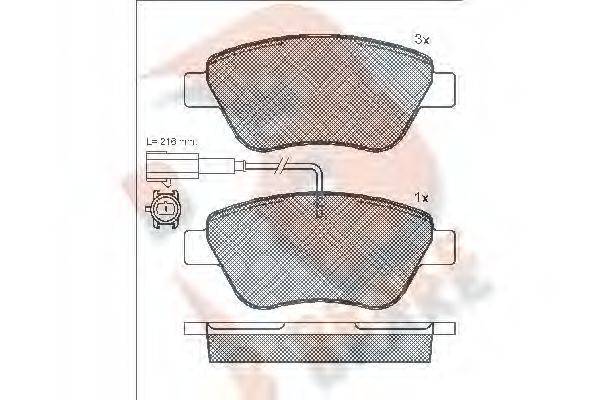 R BRAKE RB1444