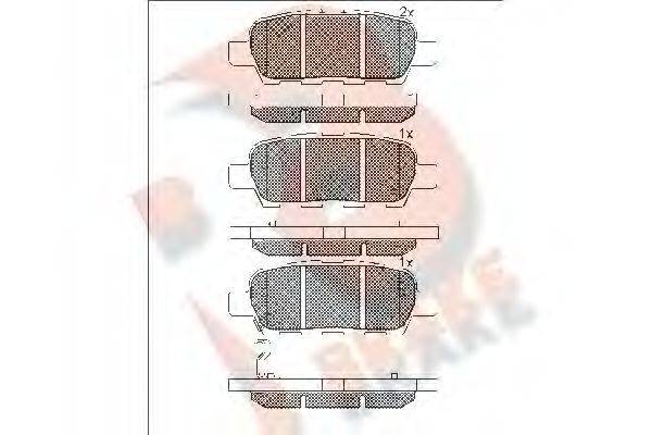 R BRAKE RB1509