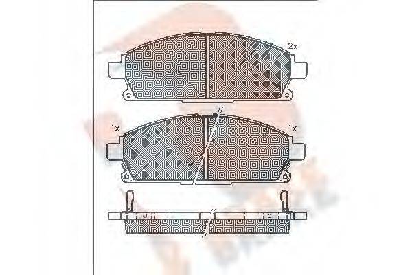 R BRAKE RB1521