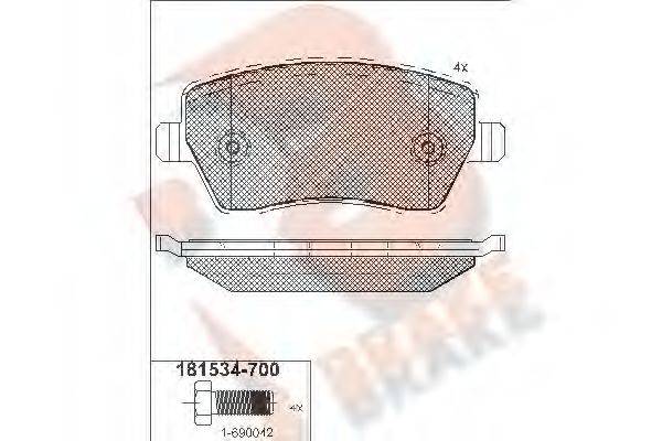 R BRAKE RB1534-700