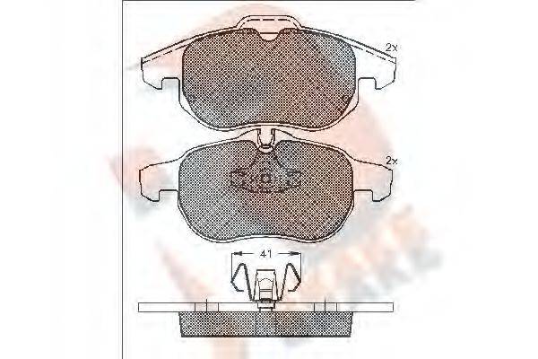 R BRAKE RB1536