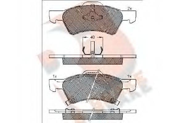 R BRAKE RB1544