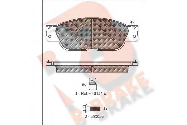 R BRAKE RB1561