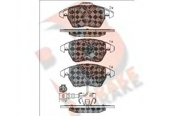 R BRAKE RB1567