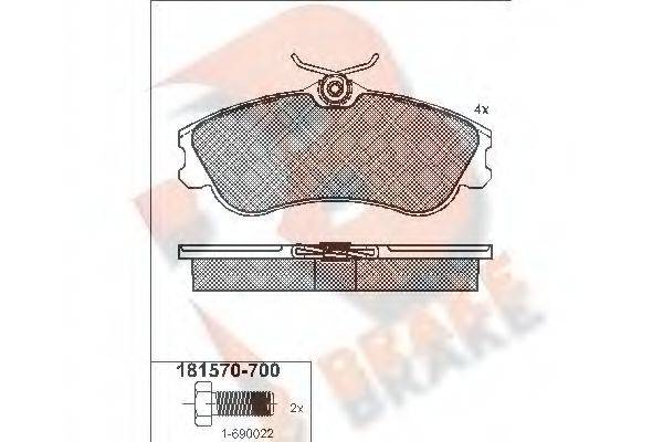 R BRAKE RB1570-700