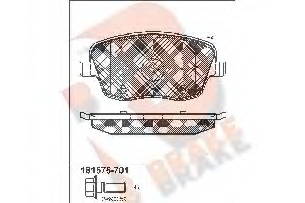 R BRAKE RB1575-701