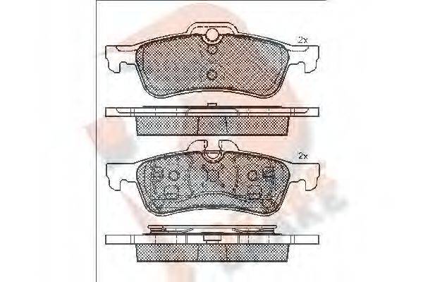 R BRAKE RB1599
