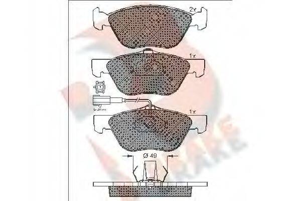 R BRAKE RB1601