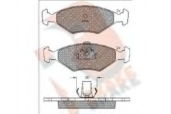 R BRAKE RB1604