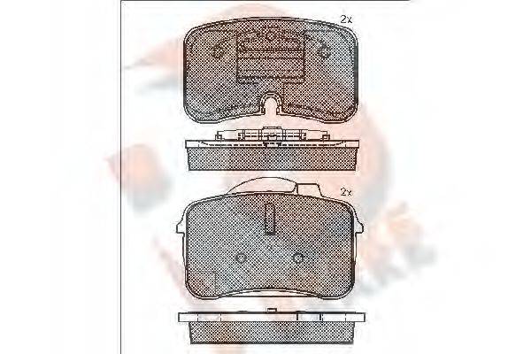 R BRAKE RB1626