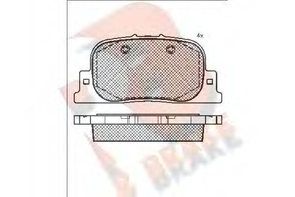 R BRAKE RB1633