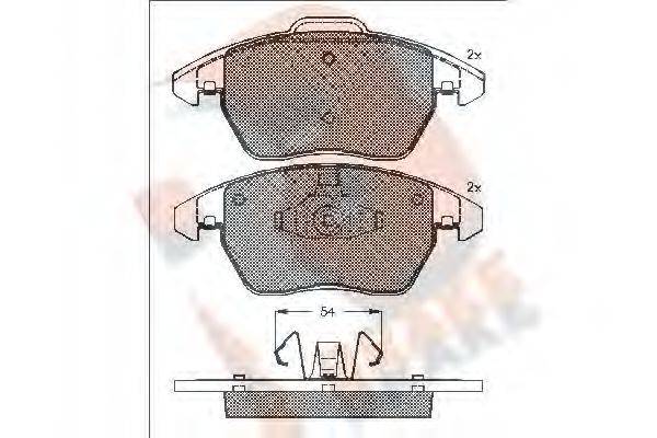 R BRAKE RB1637
