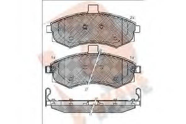 R BRAKE RB1643