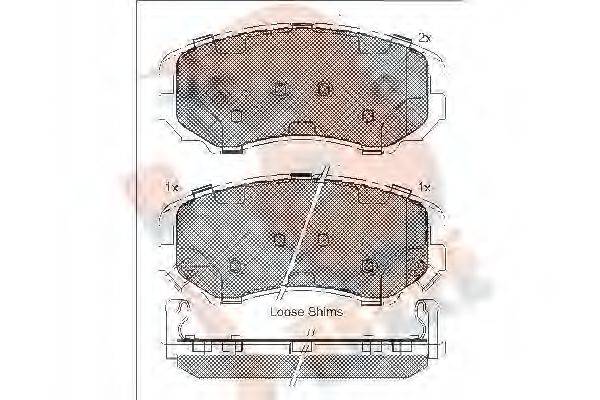 R BRAKE RB1644