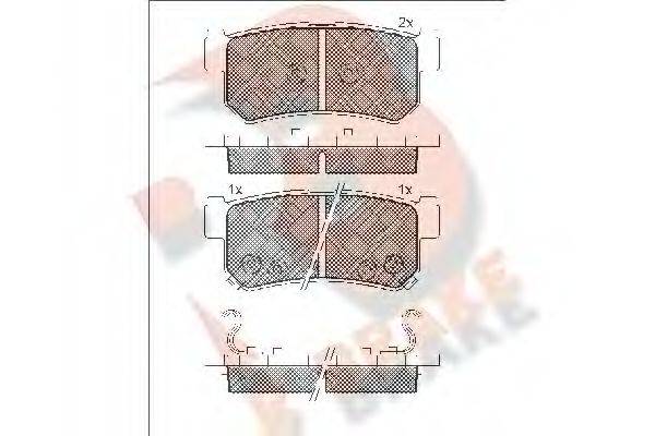 R BRAKE RB1646