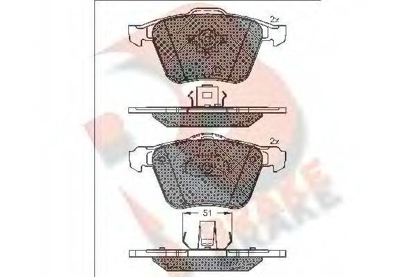 R BRAKE RB1655