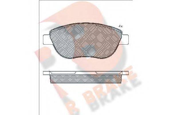R BRAKE RB1673