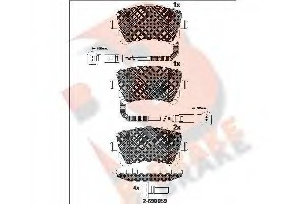 R BRAKE RB1674