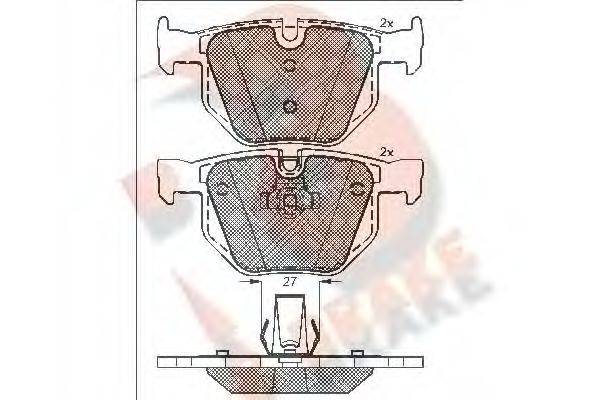 R BRAKE RB1684