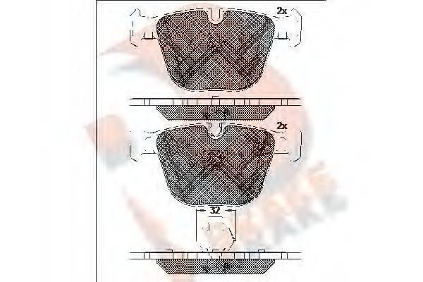R BRAKE RB1687