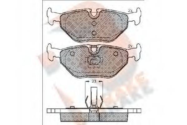 R BRAKE RB1707