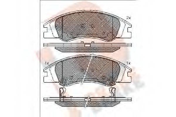 R BRAKE RB1708