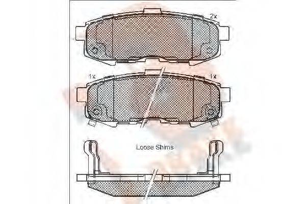 R BRAKE RB1742