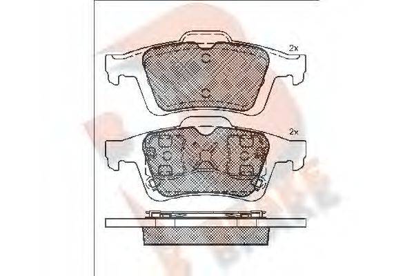 R BRAKE RB1743