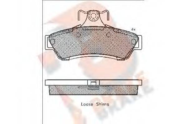 R BRAKE RB1753