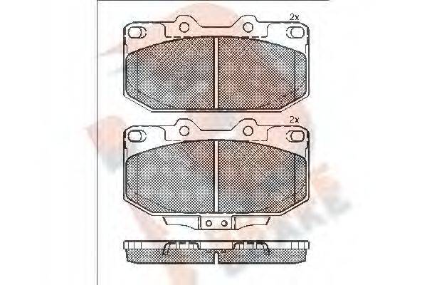 R BRAKE RB1755
