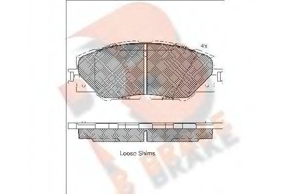 R BRAKE RB1762