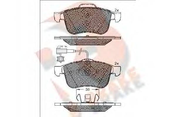 R BRAKE RB1772