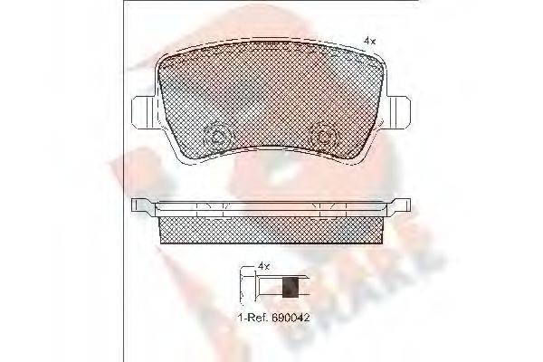 R BRAKE RB1776