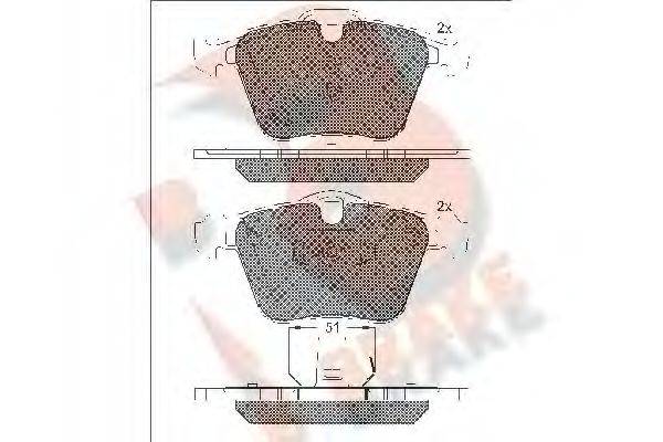 R BRAKE RB1805