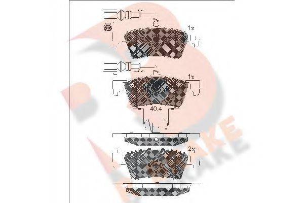 R BRAKE RB1815