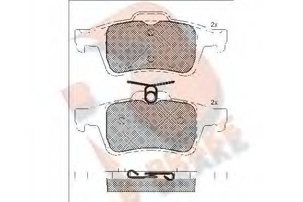 R BRAKE RB1825