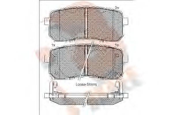 R BRAKE RB1839