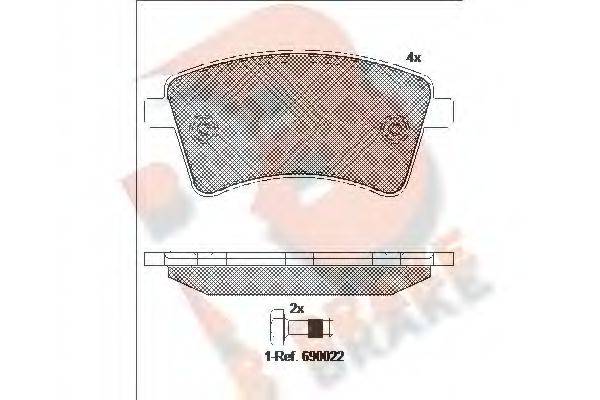R BRAKE RB1854-200