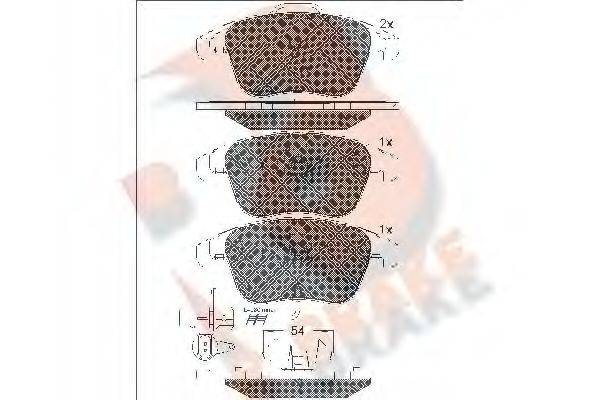 R BRAKE RB1864