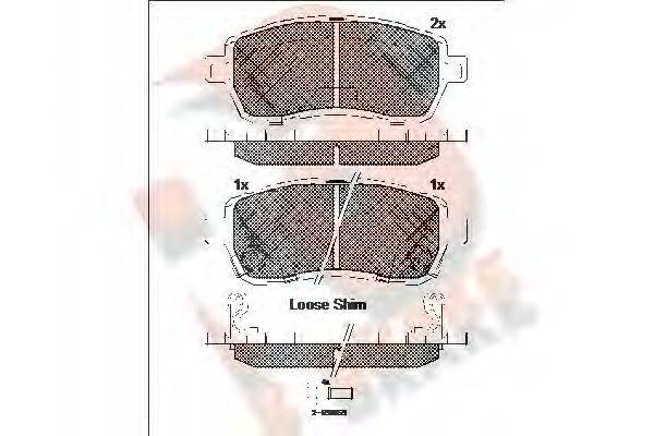 R BRAKE RB1881