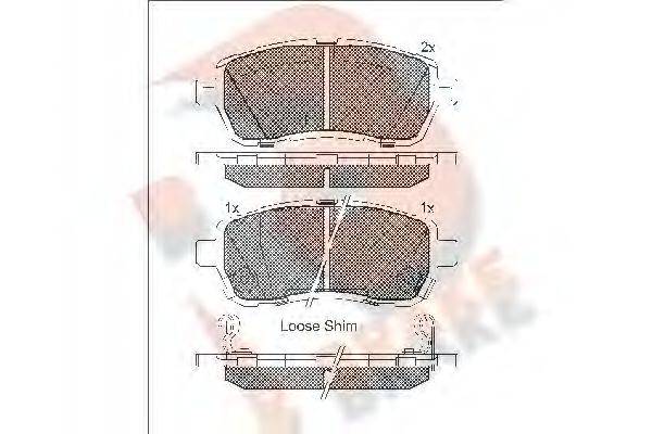 R BRAKE RB1881-200