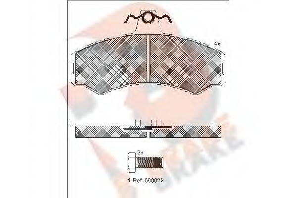 R BRAKE RB1890