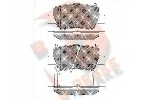 R BRAKE RB1916