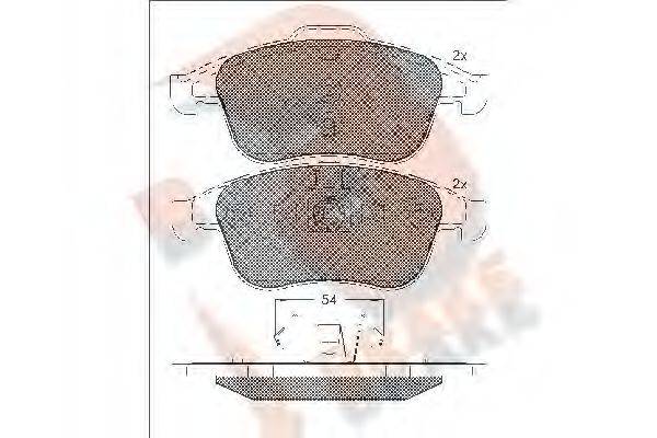 R BRAKE RB1918