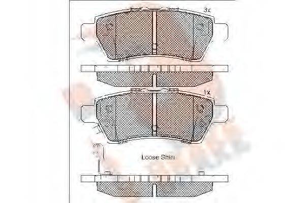 R BRAKE RB1934